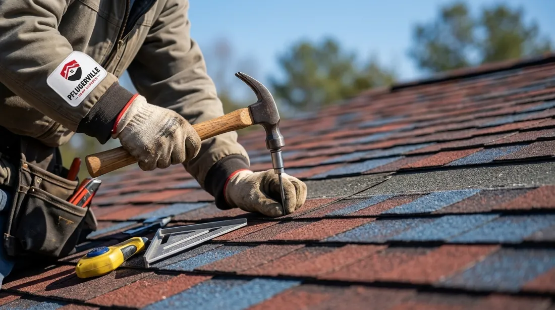 Roofing project in Gatlin Creek, Pflugerville TX 78660